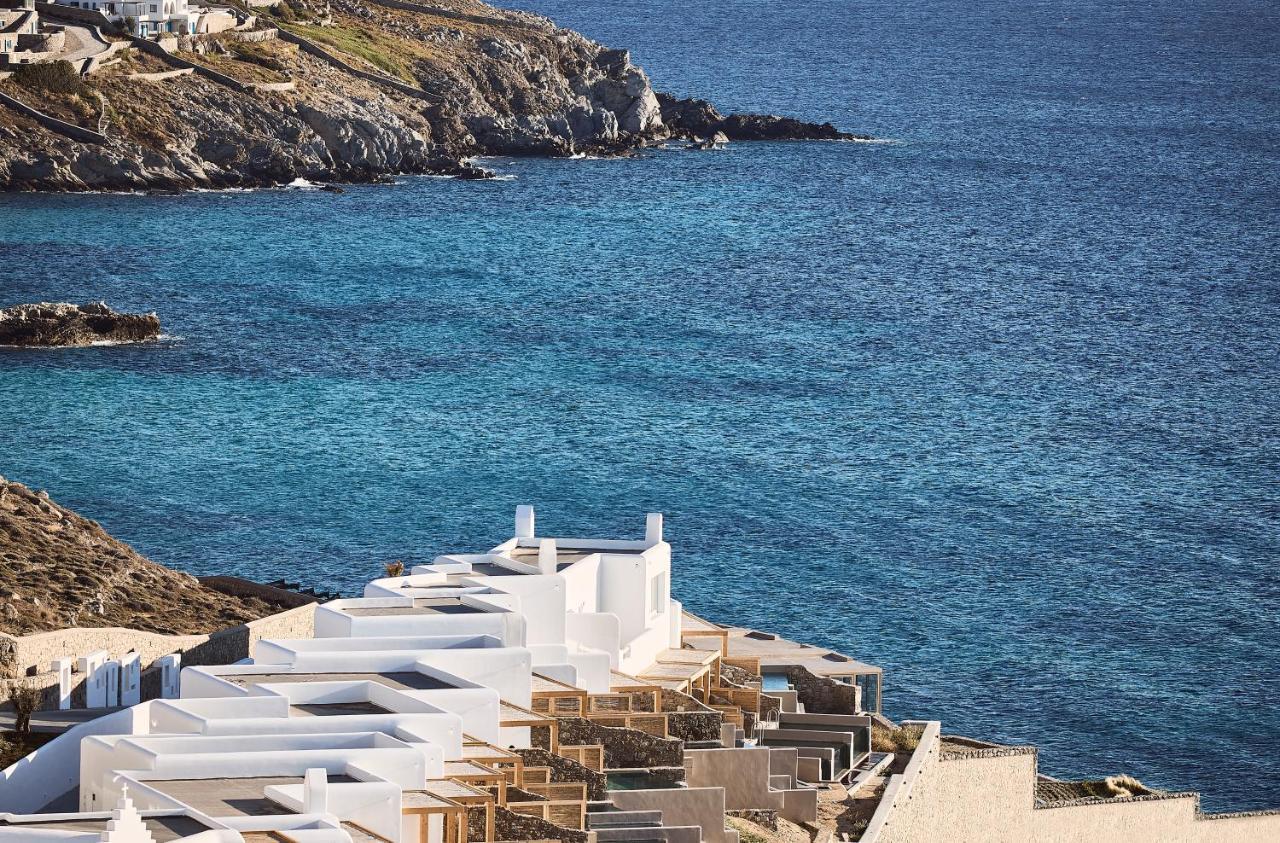 Amazon Mykonos Suites & Spa Agios Ioannis Diakoftis Ngoại thất bức ảnh