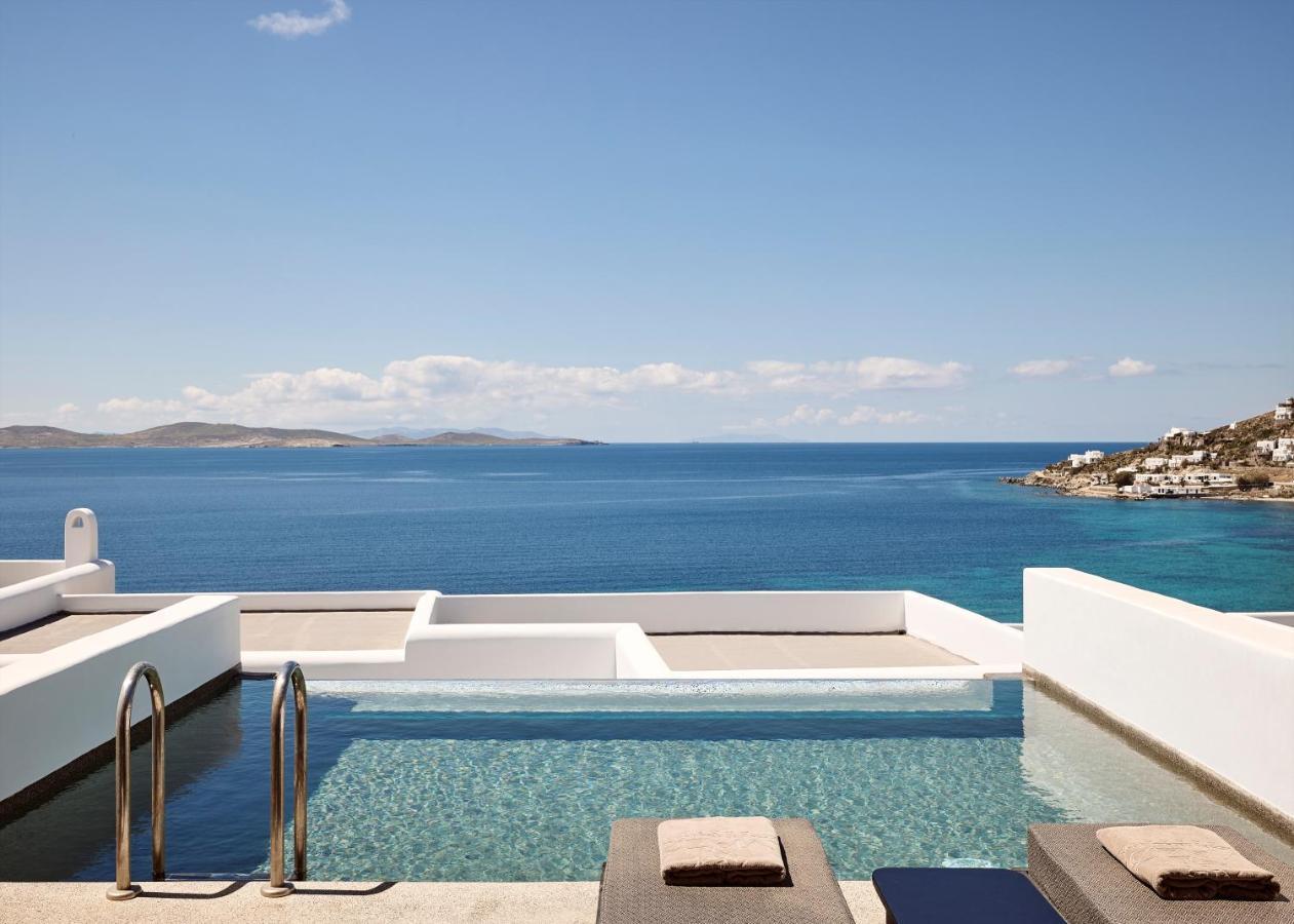 Amazon Mykonos Suites & Spa Agios Ioannis Diakoftis Ngoại thất bức ảnh