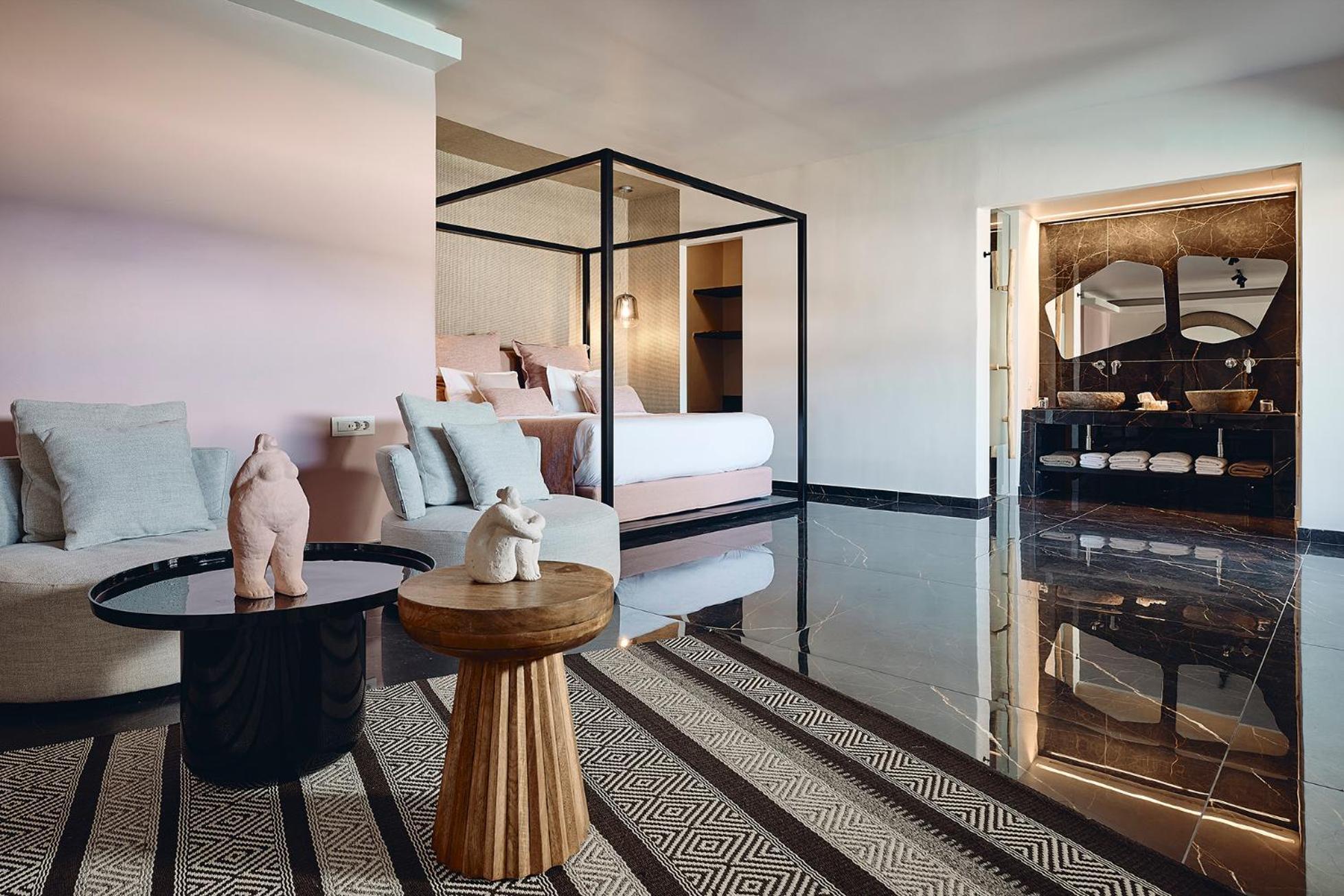 Amazon Mykonos Suites & Spa Agios Ioannis Diakoftis Ngoại thất bức ảnh
