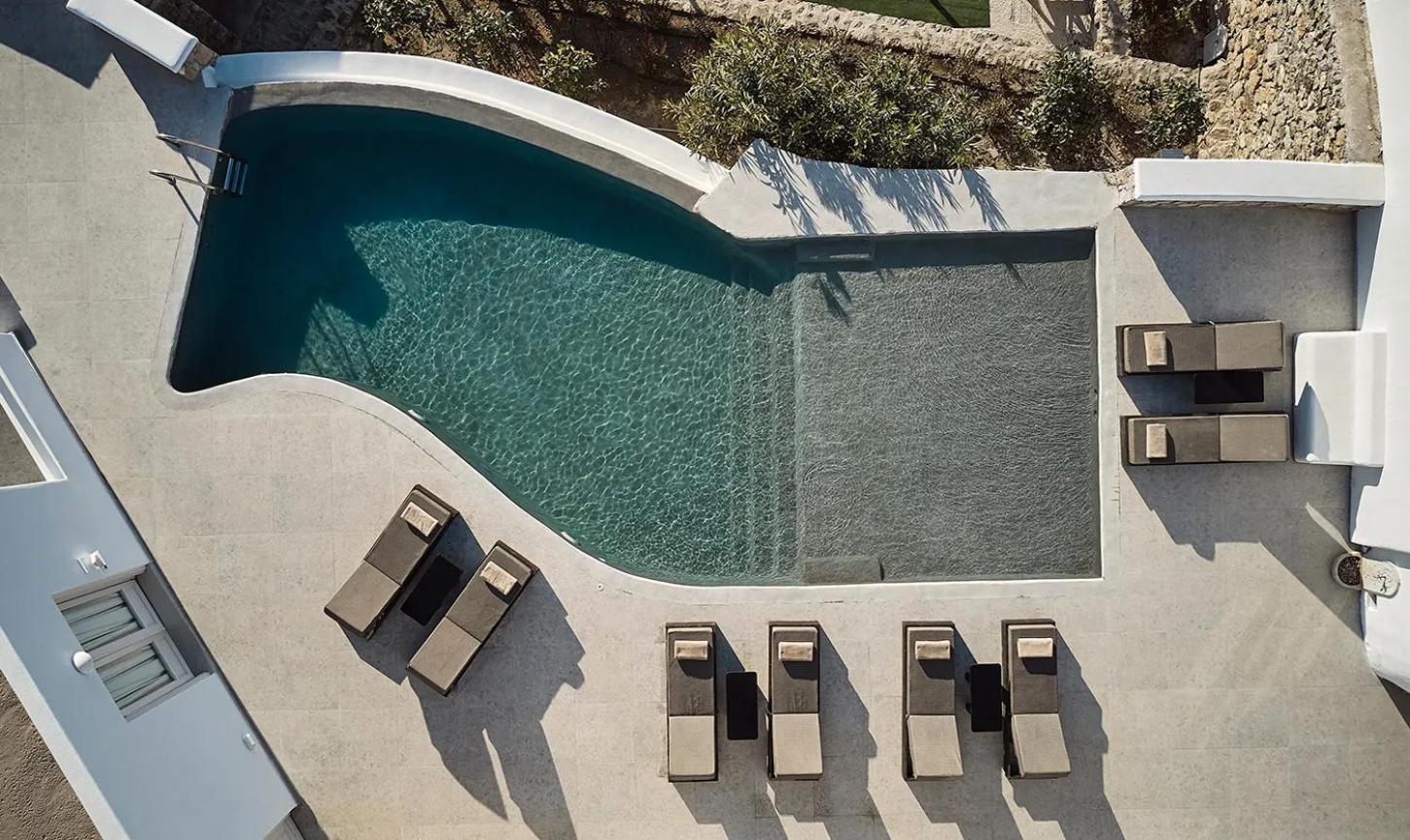 Amazon Mykonos Suites & Spa Agios Ioannis Diakoftis Ngoại thất bức ảnh