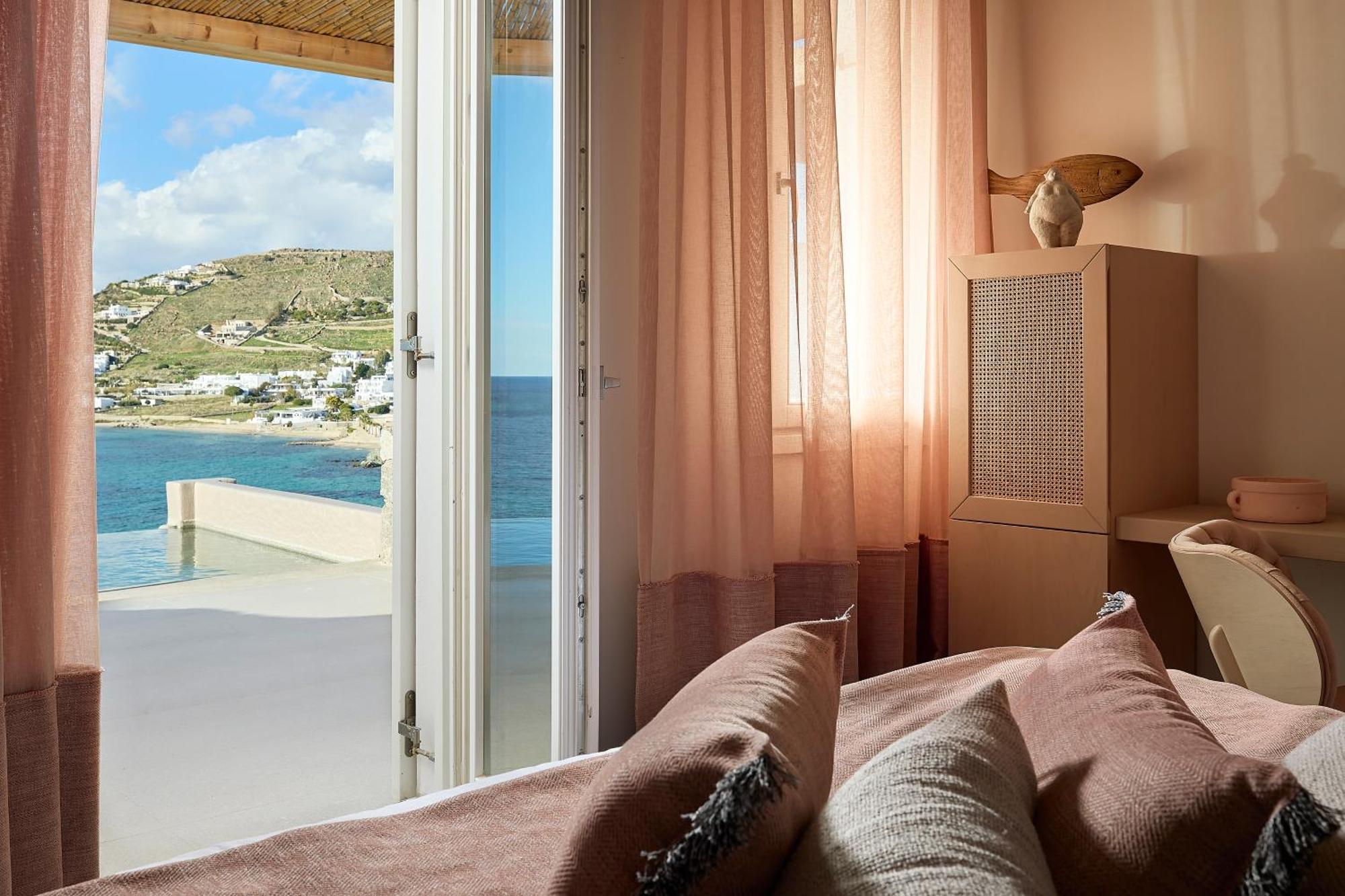 Amazon Mykonos Suites & Spa Agios Ioannis Diakoftis Ngoại thất bức ảnh